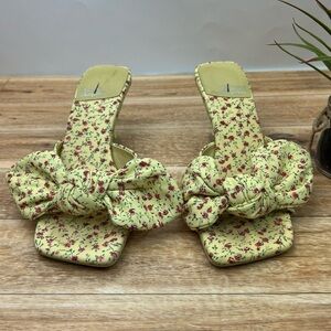 JEFFREY CAMPBELL Bow Slide Sandal sz 6.5